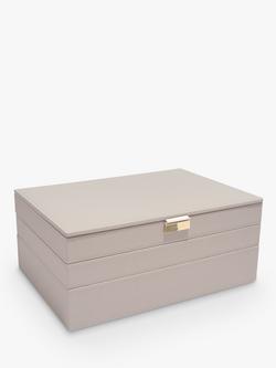 Stackers Supersize Jewellery Box - view 2, Taupe