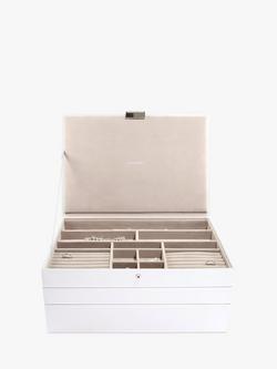 Stackers Supersize Jewellery Box, White