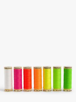 Gütermann creativ Sew All Thread, 100m, Pack of 7, Neon - view 2, Neon