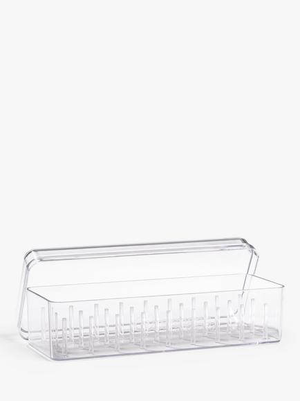 Gütermann creativ 27 Reel Sewing Storage Box, Clear - view 2, Clear