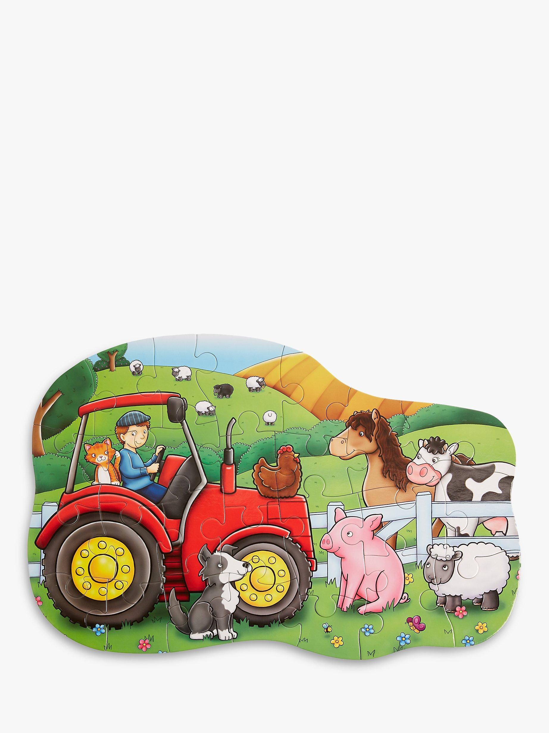 John Lewis Tractor Floor Puzzle