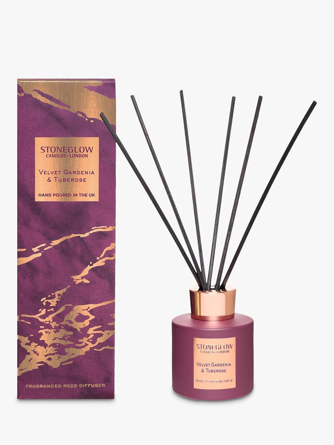 Stoneglow Luna Velvet Gardenia & Tuberose Reed Diffuser, 120ml