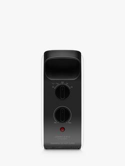 John Lewis Square Fan Heater, White - view 2, White