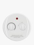 John Lewis Mini Tower Fan Heater, White