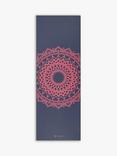 Gaiam Premium Marrakesh 4mm Yoga Mat, Navy Fleur