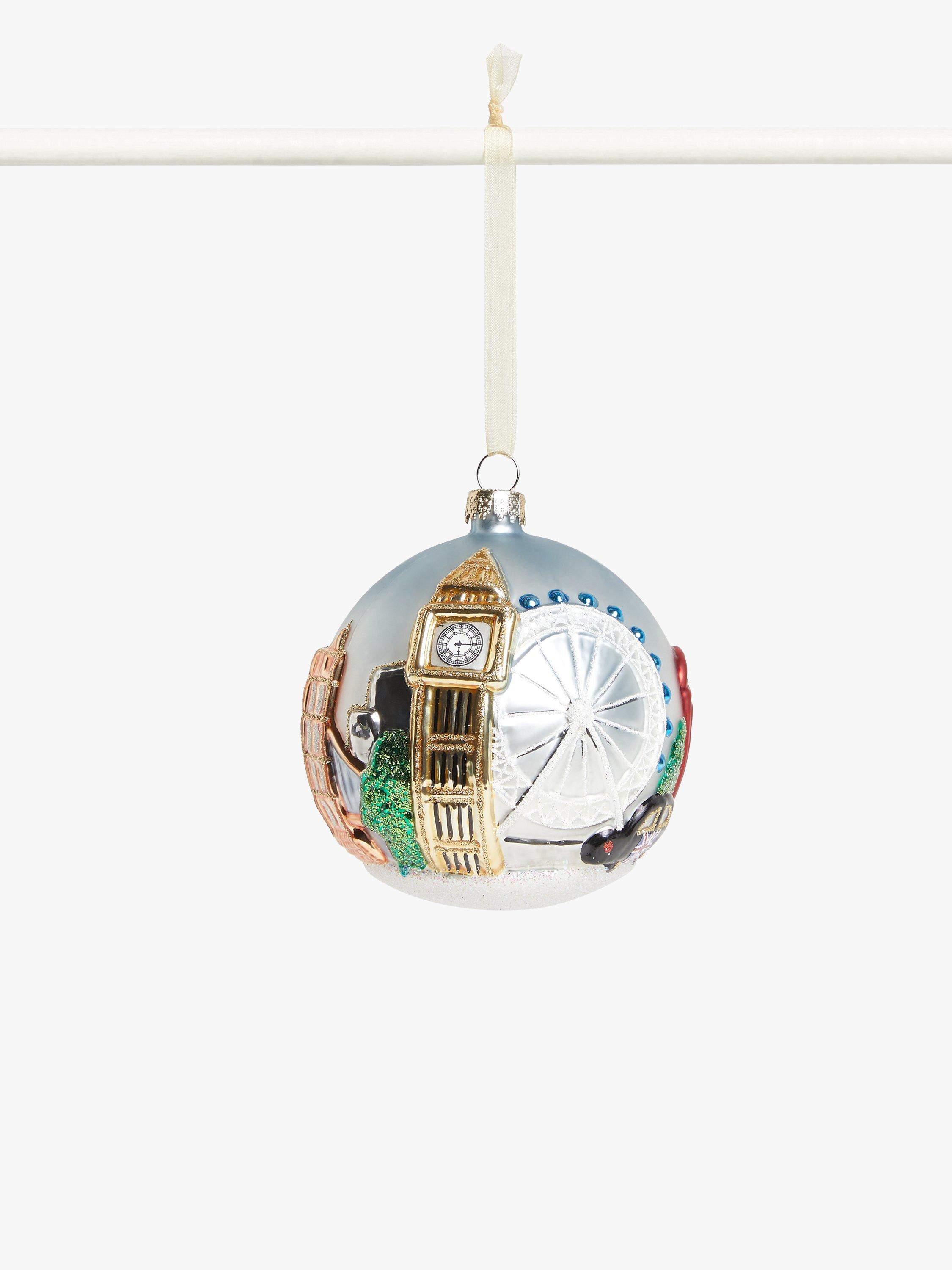 John Lewis Tourism London Skyline Bauble