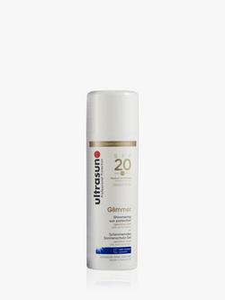 Ultrasun Glimmer Shimmering Sun Protection Body Sun Cream SPF 20, 150ml - view 2, 