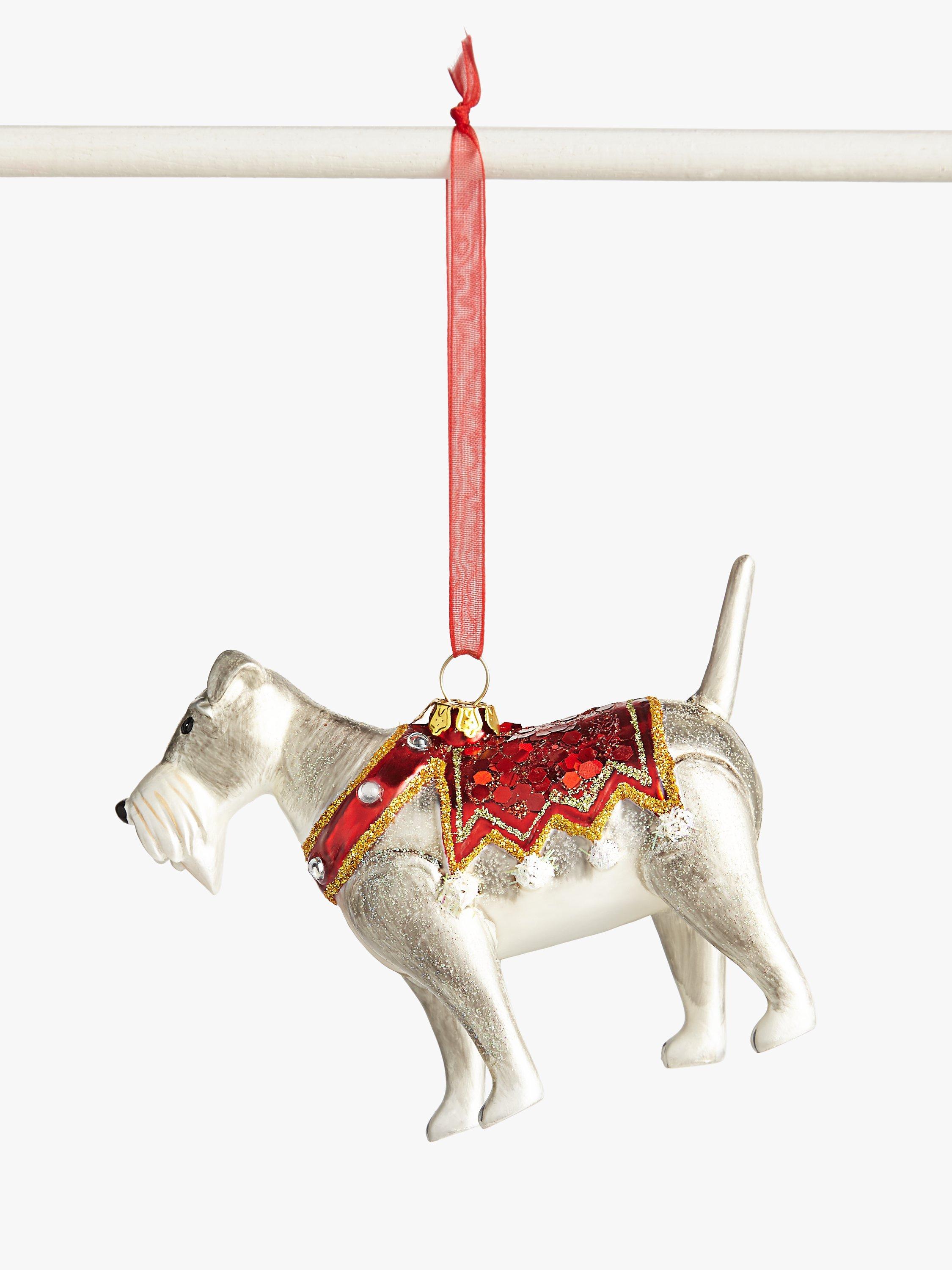 John Lewis & Partners Traditions Schnauzer Bauble, Multi