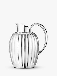Georg Jensen Bernadotte Stainless Steel Thermo Jug, 1L, Silver