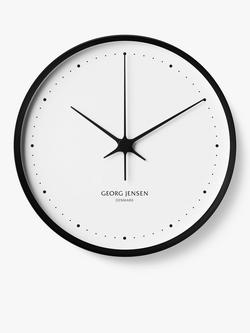 Georg Jensen Henning Koppel Clock, 30cm, Black