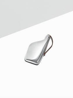 Georg Jensen Sky Hip Flask, 150ml - view 2, Silver