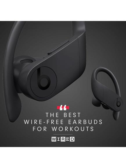 Powerbeats Pro True Wireless Bluetooth In-Ear Sport Headphones with Mic/Remote - view 2, Black