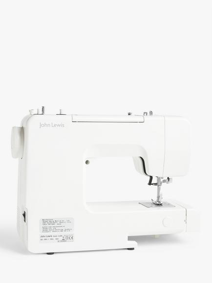 John Lewis JL220 Sewing Machine, White - view 2, White