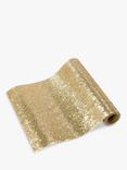 Talking Tables Luxe Gold Glitter Table Runner, 1.8m