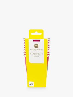 Talking Tables Foil Rainbow Disposable Cups, 250ml, Pack of 8 - view 2, Multi