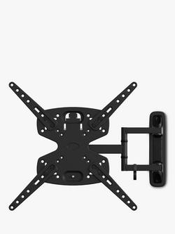 AVF JLP404 Multi Position Wall Mount for TVs 26" to 65", for Solid & Stud Walls, Black - view 2, Black