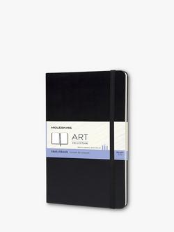 Moleskine Large Art Sketchbook, Black, Multi
