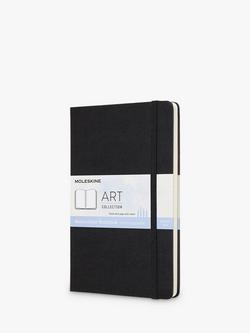 Moleskine Large Art Watercolour Sketchbook, Black, Black