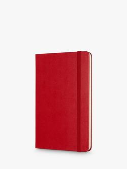 Moleskine Medium Hardcover Ruled Notebook - view 2, Scarlet Red