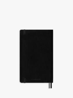 Moleskine Large Expanded Soft Cover Ruled Notebook, Black - view 2, Black
