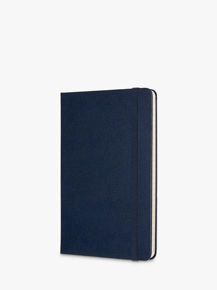Moleskine Medium Hardcover Ruled Notebook - view 2, Sapphire Blue