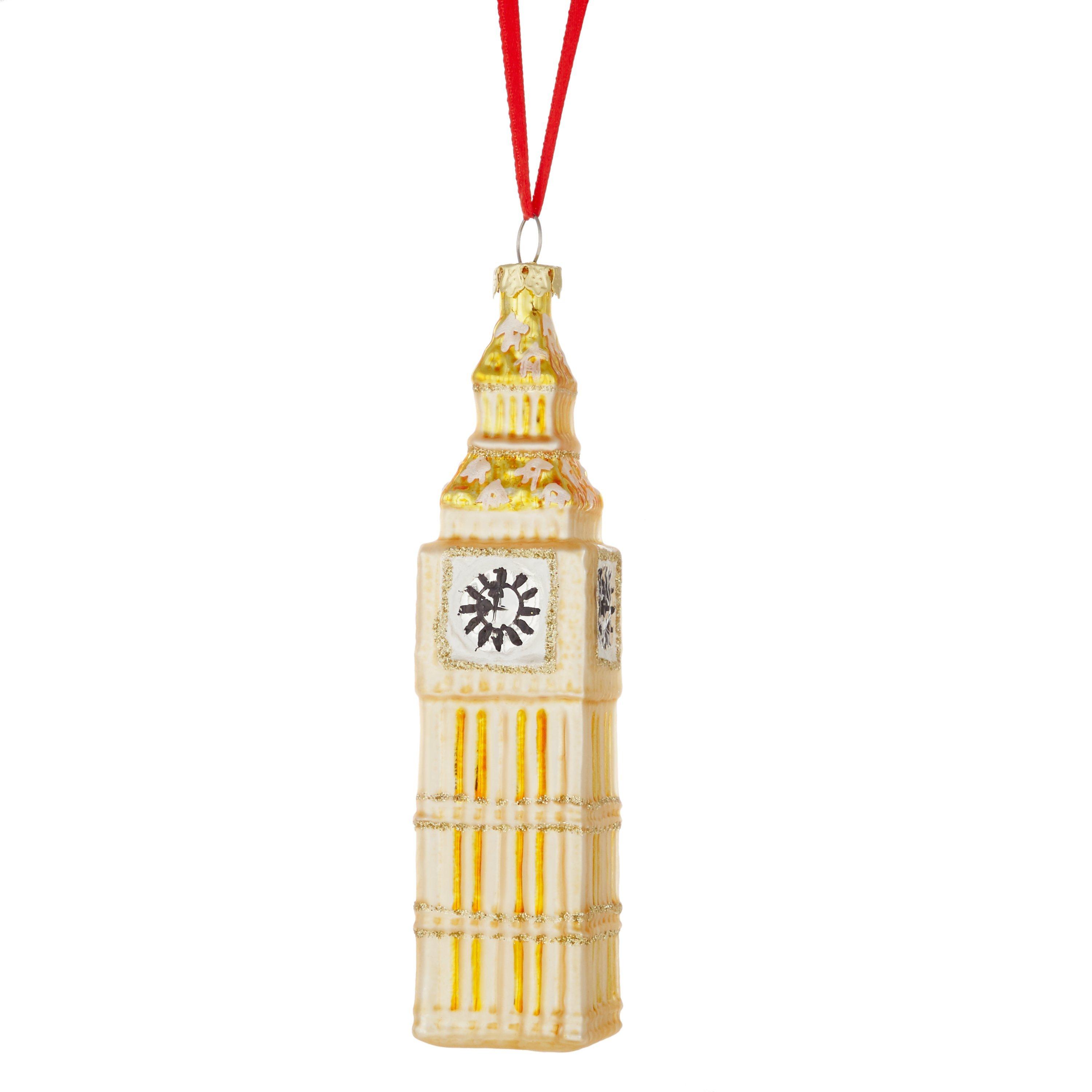 John Lewis Tourism Big Ben Bauble