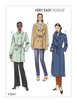 Vogue Women's Jackets Sewing Pattern, 9367, 