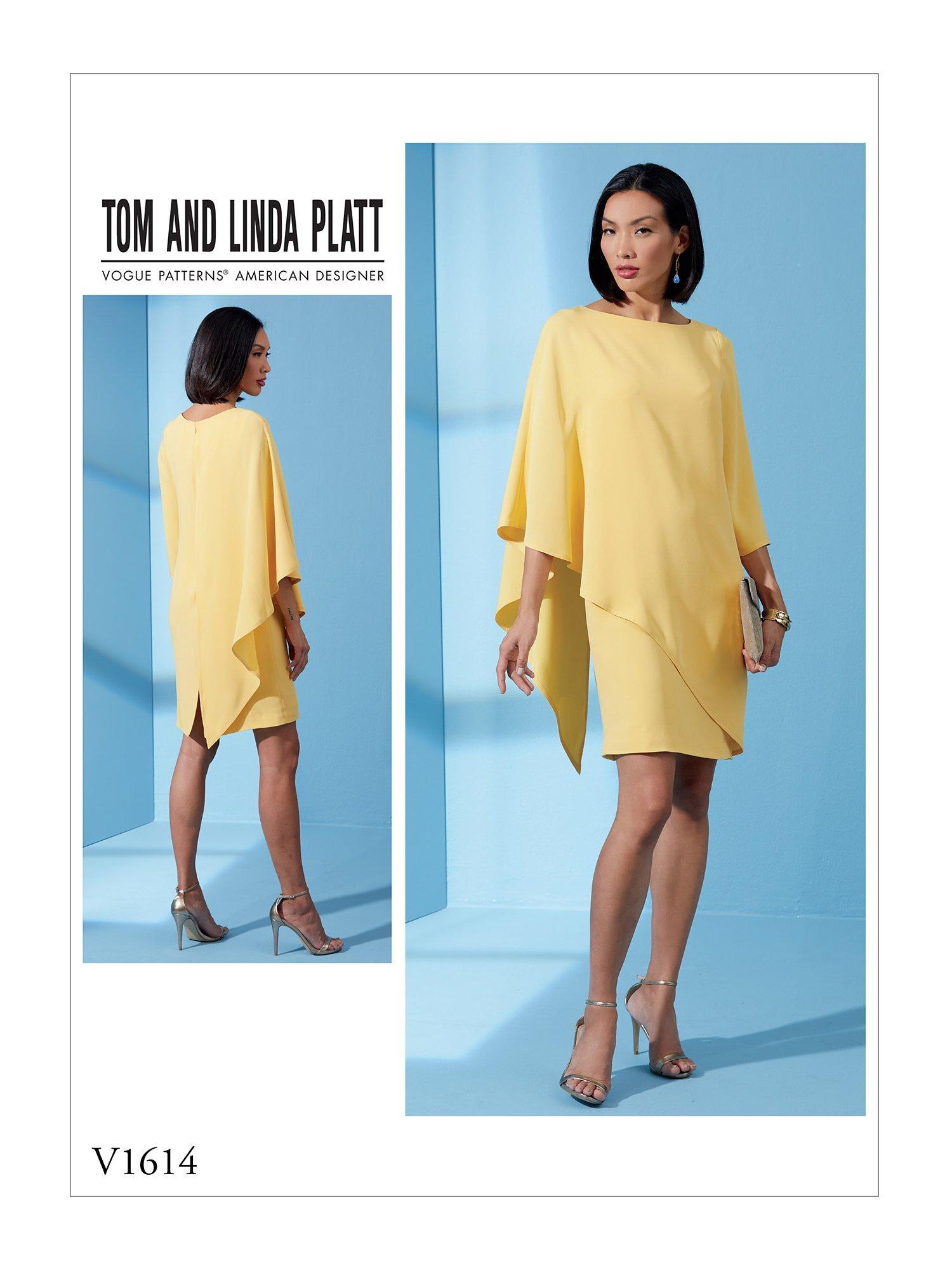 Vogue Women's Tom and Linda Platt Dress Sewing Pattern, 1614