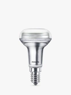 Philips 2.8W SES LED Non Dimmable R50 Reflector Bulb, Warm White, Warm White