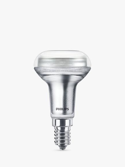 Philips 2.8W SES LED Non Dimmable R50 Reflector Bulb, Warm White, Warm White
