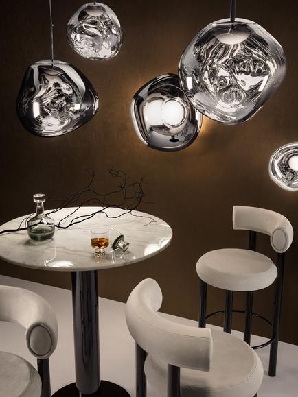 Tom Dixon Melt Mini LED Ceiling Light - view 2, Copper