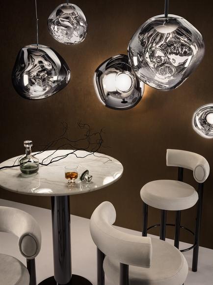 Tom Dixon Melt LED Ceiling Light - view 2, Chrome