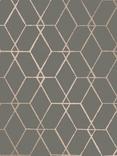 Terence Conran Osterlen Hexagon Wallpaper, TC25252
