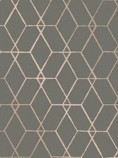 Terence Conran Osterlen Hexagon Wallpaper, TC25252
