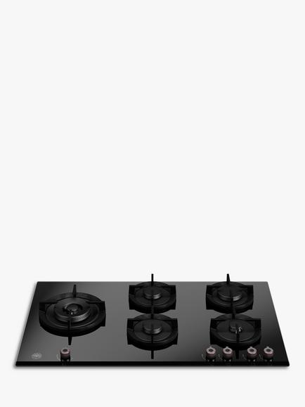 Bertazzoni P905LPROGNE Gas Hob, Black Glass, Black Glass