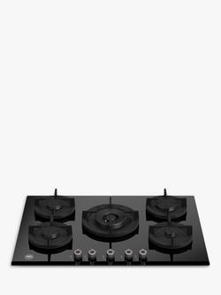 Bertazzoni P755CPROGNE Gas Hob, Black Glass, Black Glass