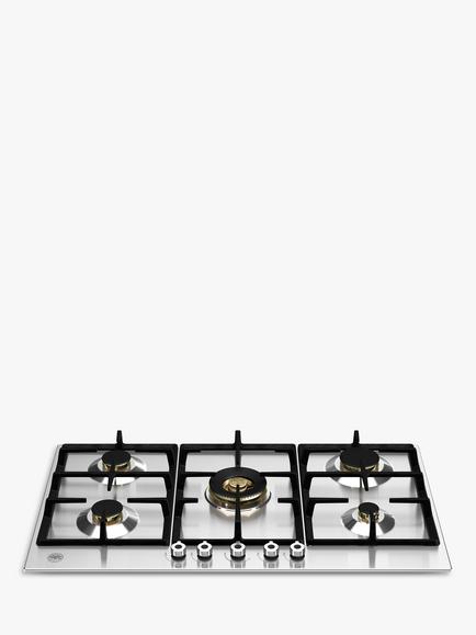 Bertazzoni P905CPROX Gas Hob, Stainless Steel, Stainless Steel