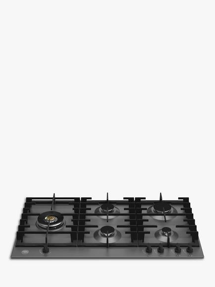 Bertazzoni P905LMODNE Gas Hob, Matt Black, Matt Black