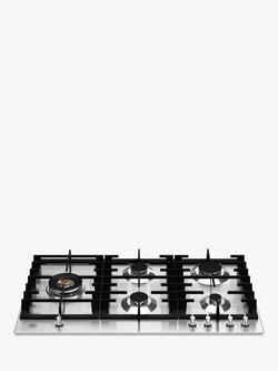 Bertazzoni P905LMODX Gas Hob, Stainless Steel, Stainless Steel