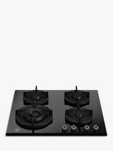 Bertazzoni P604LPROGNE Gas Hob, Black Glass