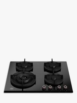 Bertazzoni P604LPROGNE Gas Hob, Black Glass, Black Glass
