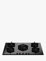 Bertazzoni P905CPROGNE Gas Hob, Black Glass