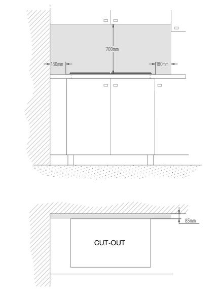 Bertazzoni P905CPROGNE Gas Hob, Black Glass - view 2, Black Glass
