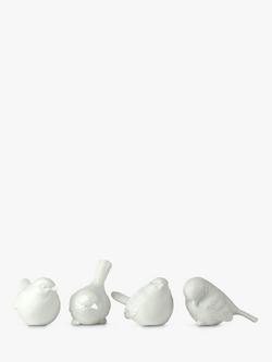 pols potten Sparrow Ornaments, Set of 4, 