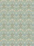 Morris & Co. Mini Strawberry Thief Print Fabric, Aqua