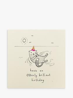 Ruth Jackson Otter Birthday Card, 