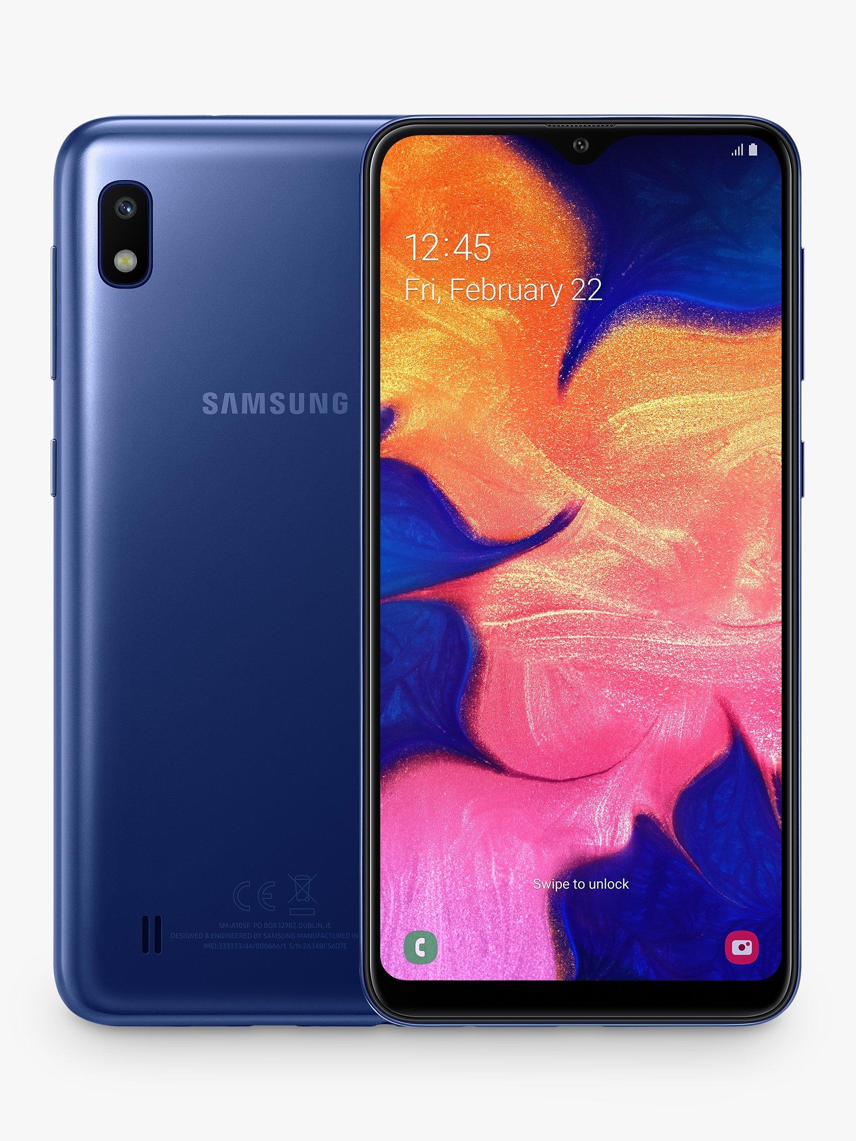 Samsung Galaxy A10 Smartphone Android 6.2 4G LTE SIM Free 2GB RAM 32GB Blue