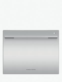 Fisher & Paykel Single DishDrawer™ DD60SDFHTX9 Fully Integrated Dishwasher, Stainless Steel