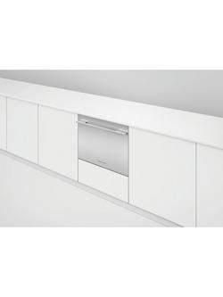 Fisher & Paykel Single DishDrawer™ DD60SDFHTX9 Fully Integrated Dishwasher - view 2, Stainless Steel