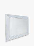 Gallery Direct Brillot Rectangular Wall Mirror, 115 x 85cm, Silver